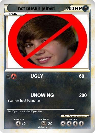 Pokemon not bustin jeiber!