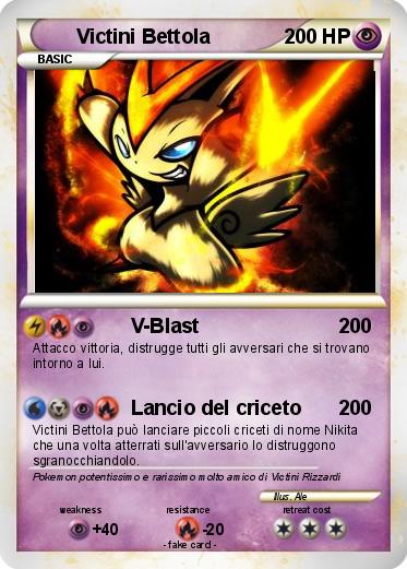 Pokemon Victini Bettola