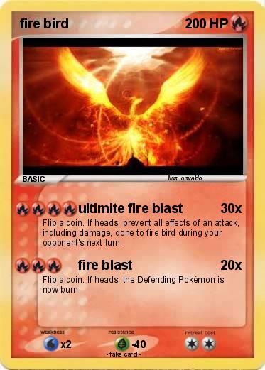 Pokemon fire bird