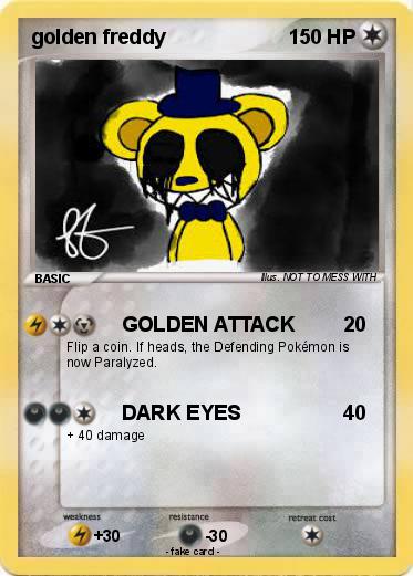 Pokemon golden freddy