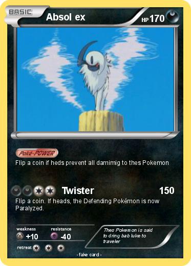 Pokemon Absol ex