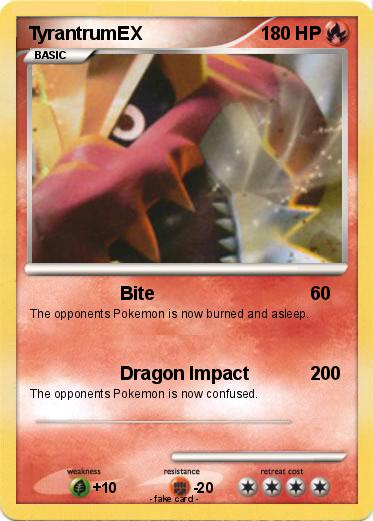 Pokemon TyrantrumEX