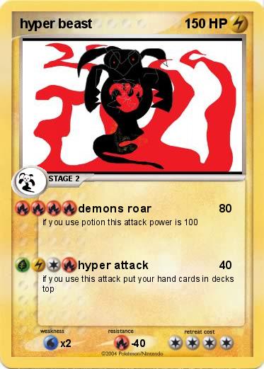 Pokemon hyper beast