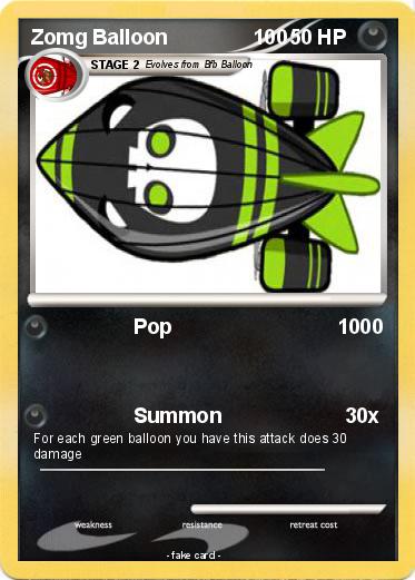 Pokemon Zomg Balloon               100
