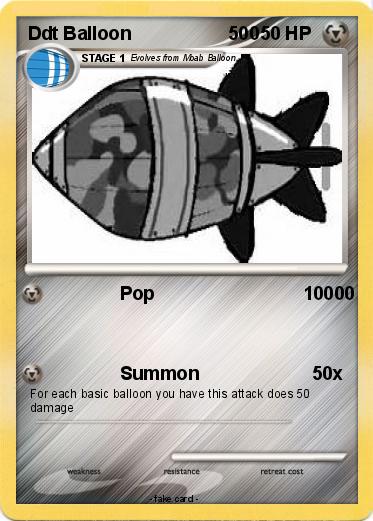 Pokemon Ddt Balloon                   500