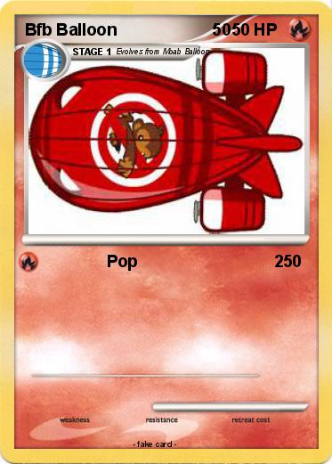 Pokemon Bfb Balloon                     50