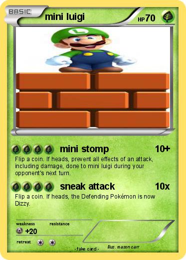 Pokemon mini luigi
