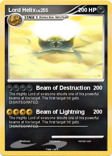 Pokemon Lord Helix