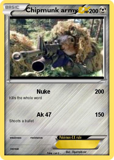 Pokemon Chipmunk army