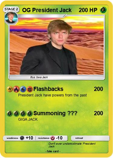Pokemon OG President Jack
