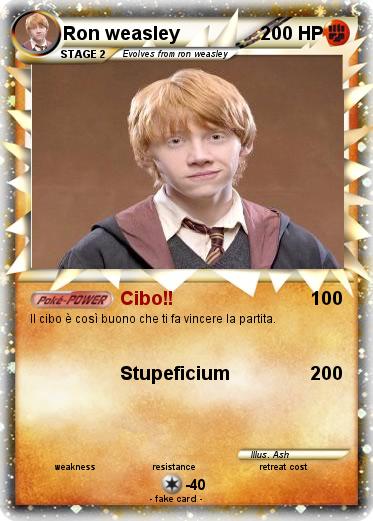 Pokemon Ron weasley