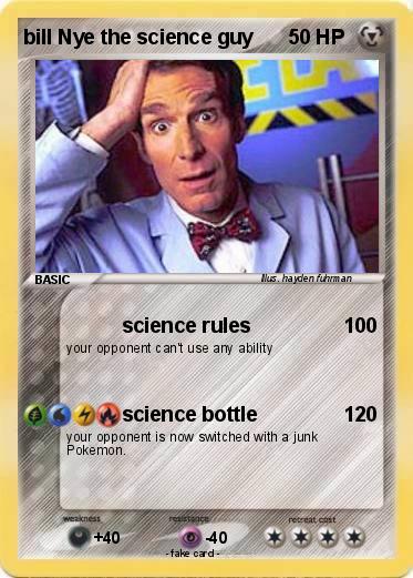 Pokemon bill Nye the science guy