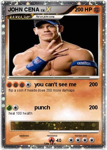 Pokemon JOHN CENA