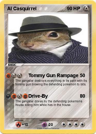 Pokemon Al Casquirrel