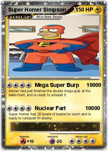 Pokemon Super Homer Simpson