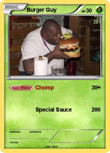 Pokemon Burger Guy