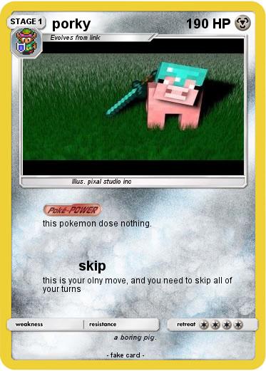 Pokemon porky