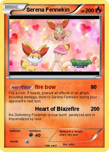 Pokemon Serena Fennekin