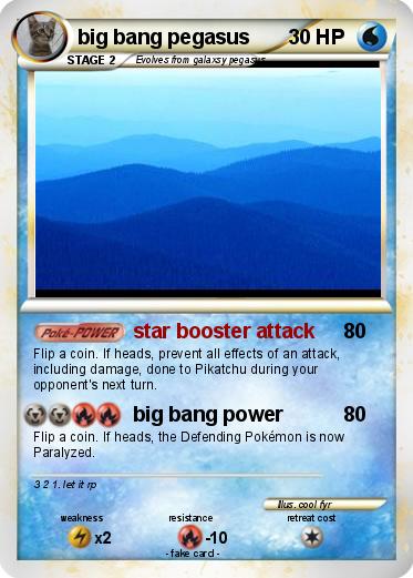 Pokemon big bang pegasus