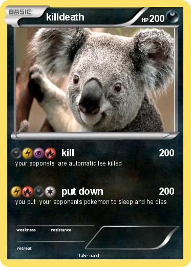 Pokemon killdeath