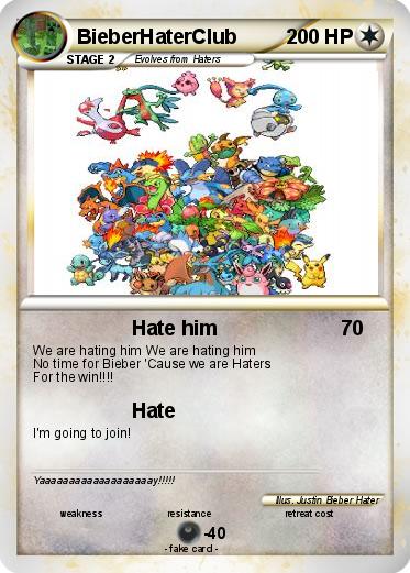 Pokemon BieberHaterClub