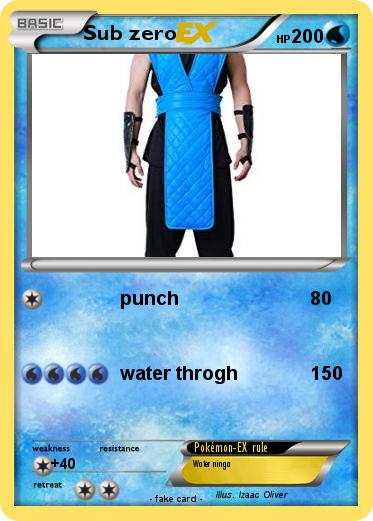 Pokemon Sub zero