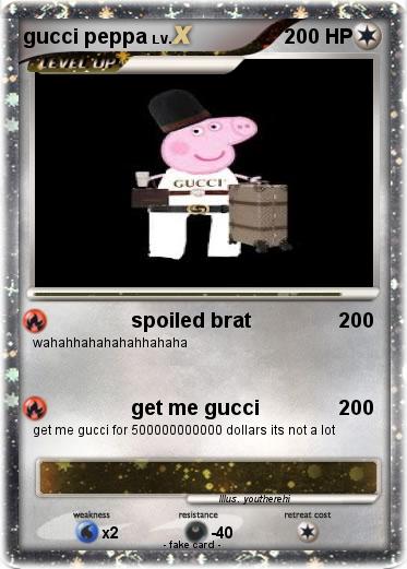Pokemon gucci peppa