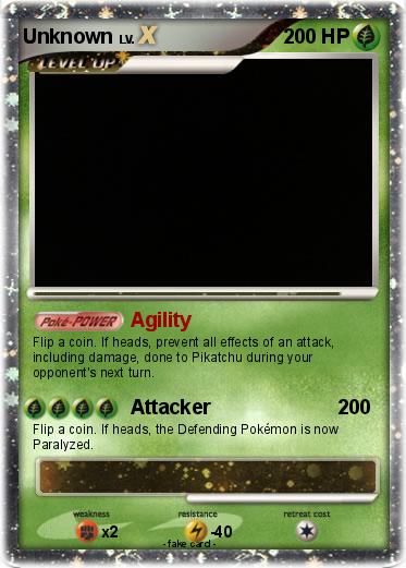 Pokemon Unknown