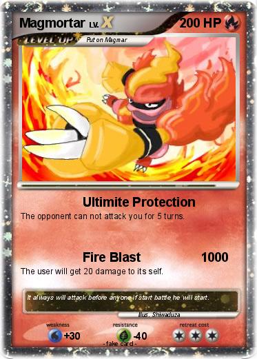 Pokemon Magmortar