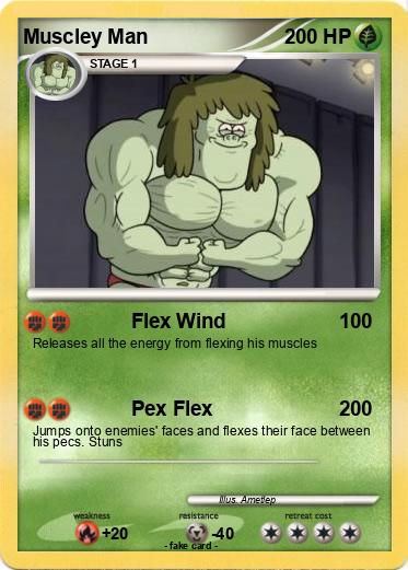 Pokemon Muscley Man