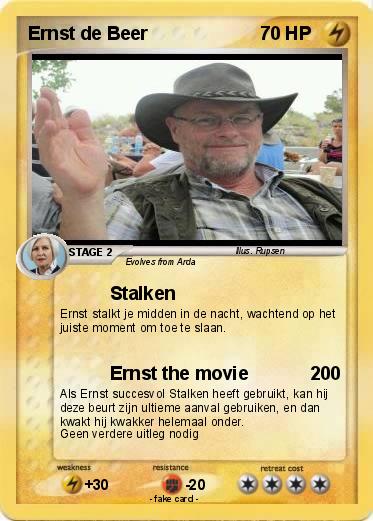 Pokemon Ernst de Beer