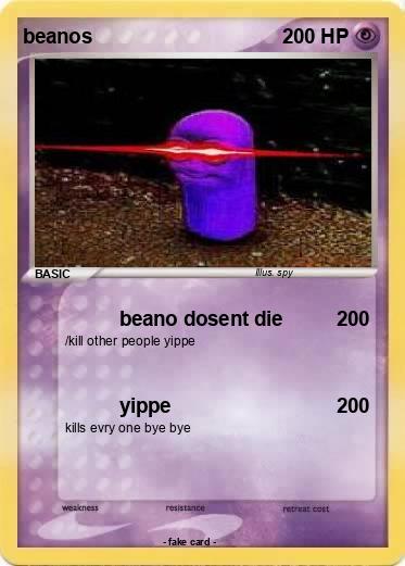 Pokemon beanos
