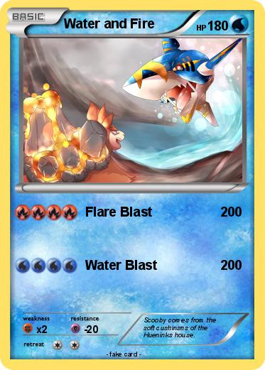 Pokemon Water and Fire
