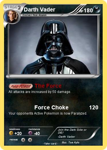Pokemon Darth Vader