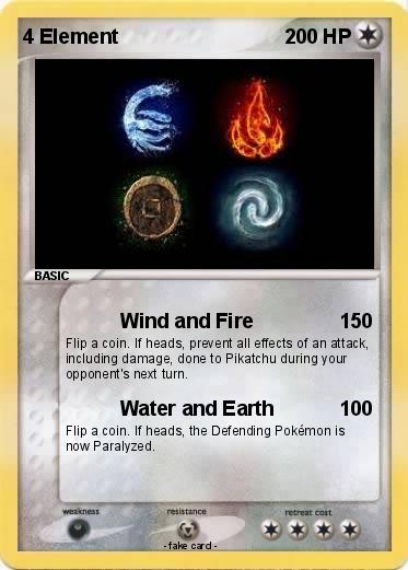 Pokemon 4 Element