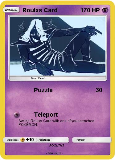 Pokemon Roulxs Card