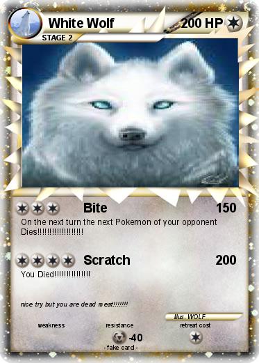 Pokemon White Wolf
