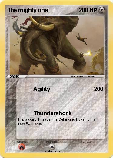 Pokemon the mighty one