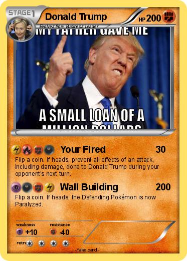 Pokemon Donald Trump