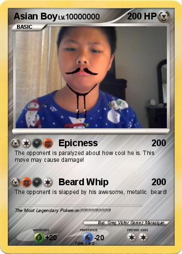 Pokemon Asian Boy