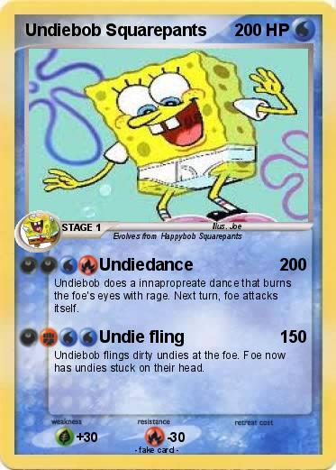 Pokemon Undiebob Squarepants