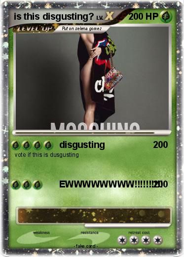 Pokemon is this disgusting?