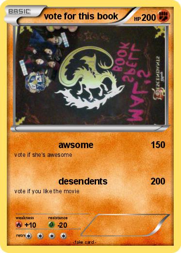 Pokemon vote for this book