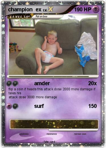 Pokemon champion  ex