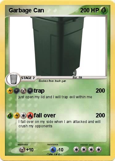 Pokemon Garbage Can
