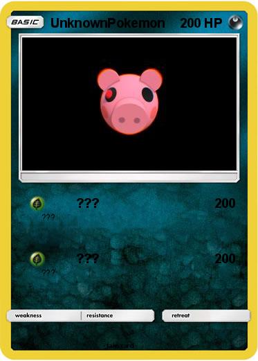 Pokemon UnknownPokemon