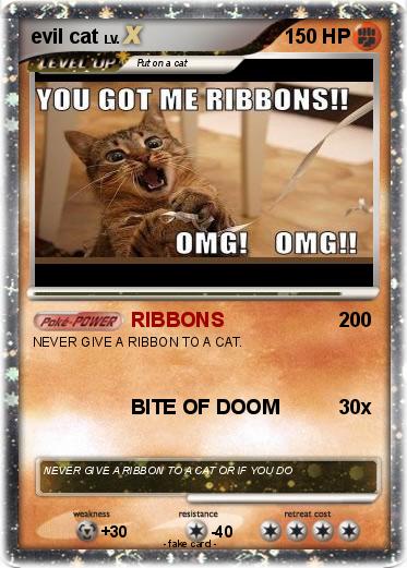 Pokemon evil cat