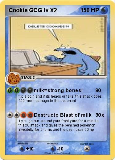 Pokemon Cookie GCG lv X2