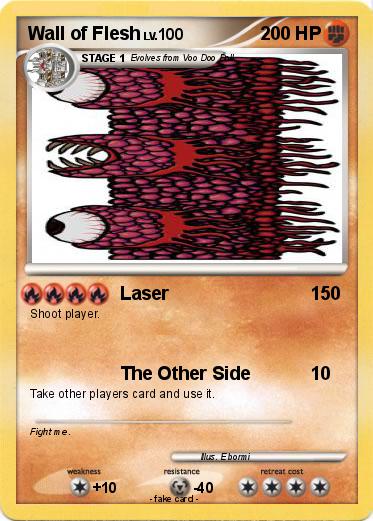 Pokemon Wall of Flesh