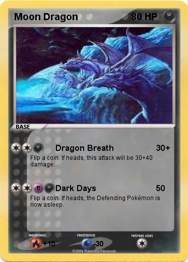 Pokemon Moon Dragon